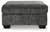 Lonoke - Gunmetal - Oversized Accent Ottoman (5050408) by Ashley