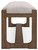 Cabalynn - Oatmeal/Light Brown - 63" Dining Bench (D974-00) by Ashley