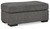Gardiner - Pewter - Ottoman (5240414) by Ashley