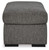 Gardiner - Pewter - Ottoman (5240414) by Ashley