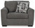 Gardiner - Pewter - Oversized Chair (5240423) by Ashley