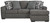 Gardiner - Pewter - Sofa Chaise (5240418) by Ashley