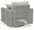 Seton Creek - Gray - Outdoor Swivel Lounge with Cushion (P798-821) by Ashley