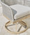 Seton Creek - Gray - Outdoor Swivel Dining Chair (Set of 2) (P798-602A) by Ashley