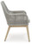 Seton Creek - Gray - Outdoor Dining Arm Chair (Set of 2) (P798-601A) by Ashley