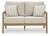 Hallow Creek - Driftwood - Outdoor Loveseat with Cushion (P560-835) by Ashley