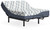 12 Inch Chime Elite 2.0 - White/Blue - King Mattress (M42641) by Ashley
