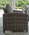 Oasis Court - Gray - Outdoor Sofa/Chairs/Table Set (Set of 4) (P335-081) by Ashley
