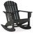 Sundown Treasure - Black - Outdoor Rocking Chair (P008-827) by Ashley