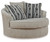 Calnita - Sisal - Oversized Swivel Accent Chair (2050221) by Ashley