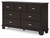 Covetown - Dark Brown - Dresser (B441-31) by Ashley