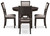 Langwest - Brown - Dining Table and 4 Chairs (Set of 5) (D422-225) by Ashley