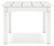 Hyland wave - White - Outdoor Coffee Table (P111-701) by Ashley