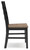 Wildenauer - Brown/Black - Dining Chair (Set of 2) (D634-01) by Ashley