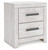 Cayboni - Whitewash - Nightstand (B3788-92) by Ashley