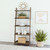 Americana Farmhouse - Dusty Taupe - Leaning Pier Bookcase (615-BK202) by Liberty Furniture