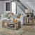 Affinity - Dusty Taupe w/ Concrete Tops - Opt 3 Piece Set (674-OT-O3PCS) by Liberty Furniture