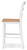 Gesthaven - Natural/White - Counter Height Barstool (Set of 2) (D398-124) by Ashley