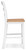 Gesthaven - Natural/White - Counter Height Barstool (Set of 2) (D398-124) by Ashley