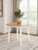 Gesthaven - Natural/White - Dining Drop Leaf Table (D398-15) by Ashley