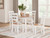Gesthaven - Natural/White - Dining Drop Leaf Table (D398-15) by Ashley