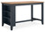Gesthaven - Natural/Blue - Counter Height Dining Table (D399-13) by Ashley