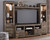 Trinell - Brown - 4-Piece Entertainment Center (W446W2) by Ashley