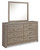Culverbach - Gray - Dresser and Mirror (B070B1) by Ashley