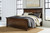 Porter - Rustic Brown - King Panel Bed (B697B11) by Ashley