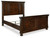 Porter - Rustic Brown - Queen Panel Bed (B697B2) by Ashley
