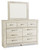 Bellaby - Whitewash - Dresser and Mirror (B331B1) by Ashley