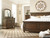 Flynnter - Medium Brown - Dresser and Mirror (B719B1) by Ashley