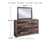 Derekson - Multi Gray - Dresser and Mirror (B200B1) by Ashley