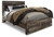Derekson - Multi Gray - Queen Panel Bed with 2 Storage Drawers (B200B13) by Ashley