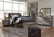 Derekson - Multi Gray - Queen Panel Bed with 6 Storage Drawers (B200B8) by Ashley