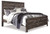 Wynnlow - Gray - King Crossbuck Panel Bed (B440B11) by Ashley