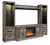 Wynnlow - Gray - 4-Piece Entertainment Center with Electric Fireplace (W440W5) by Ashley