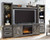 Wynnlow - Gray - 4-Piece Entertainment Center with Electric Fireplace (W440W5) by Ashley