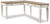 Realyn - White/Brown - 2-Piece Home Office Desk (H743H1) by Ashley