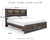 Drystan - Multi - King Bookcase Bed with 2 Storage Drawers (B211B27) by Ashley