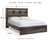 Drystan - Multi - Queen Bookcase Bed (B211B16) by Ashley