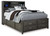 Caitbrook - Gray - Full Storage Bed with 7 Drawers (B476B4) by Ashley