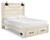 Cambeck - Whitewash - Queen Panel Bed with 2 Storage Drawers (B192B8) by Ashley