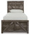 Wynnlow - Gray - Twin Crossbuck Panel Bed (B440B16) by Ashley