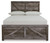 Wynnlow - Gray - Full Crossbuck Panel Bed (B440B17) by Ashley