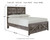 Wynnlow - Gray - Full Crossbuck Panel Bed (B440B17) by Ashley
