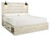 Cambeck - Whitewash - King Panel Bed with 4 Storage Drawers (B192B27) by Ashley