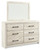 Cambeck - Whitewash - Dresser and Mirror (B192B1) by Ashley