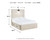 Cambeck - Whitewash - Full Panel Bed with 4 Storage Drawers (B192B34) by Ashley