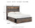 Drystan - Multi - Full Bookcase Bed with 2 Storage Drawers (B211B44) by Ashley
